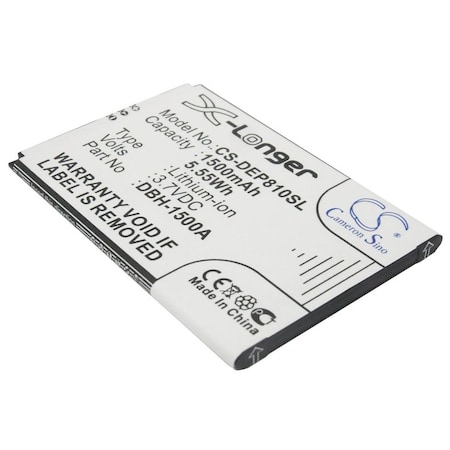 Bsc Preferred Doro Liberto 810 Liberto 810 Mini Mobile Phone Replacement Battery CS-DEP810SL